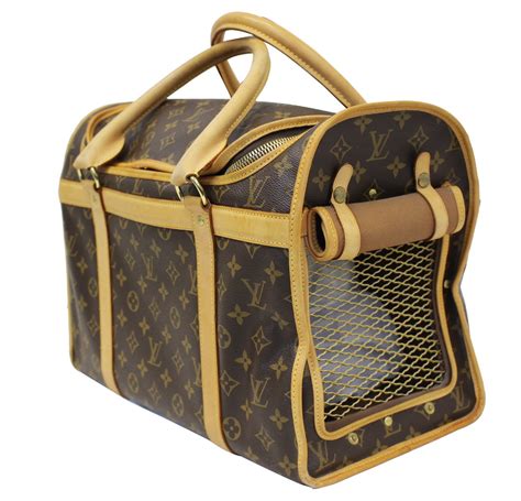 lv pet carrier|designer dog carrier bags.